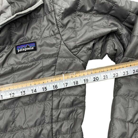 Patagonia Puffer Jacket Silver Gray Lightweight Primaloft Insulated Women's S - Picture 7 of 11